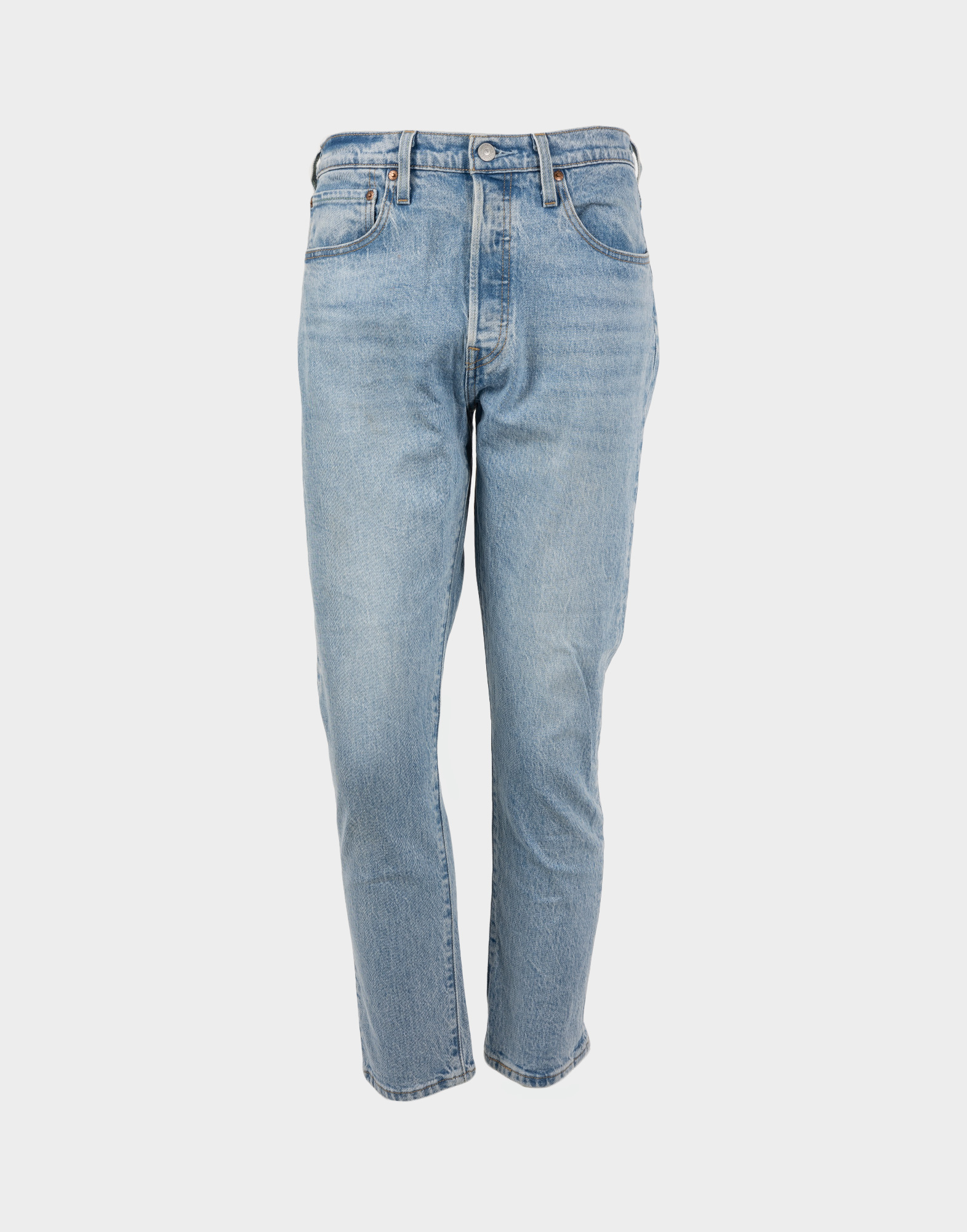 pantaloni jeans levis da uomo lavaggio chiaro modello 501
