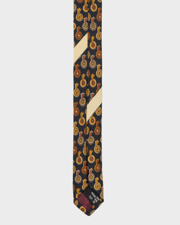 SALVATORE FERRAGAMO EUC Men’s Yellow Moon/Star/Planet hotsell Motif 100% Silk Tie