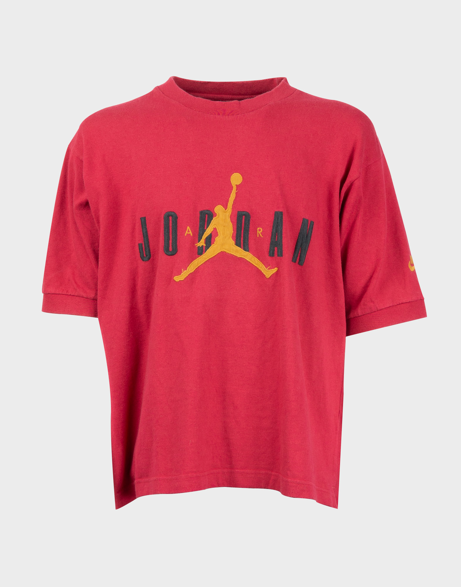 red men's sporty t-shirt